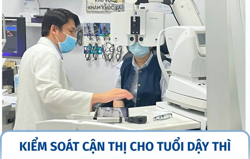 Kiểm soát cận thị cho tuổi dậy thì