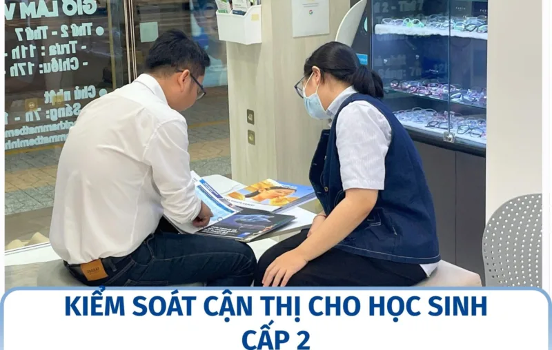 Kiểm soát cận thị cho học sinh cấp 2