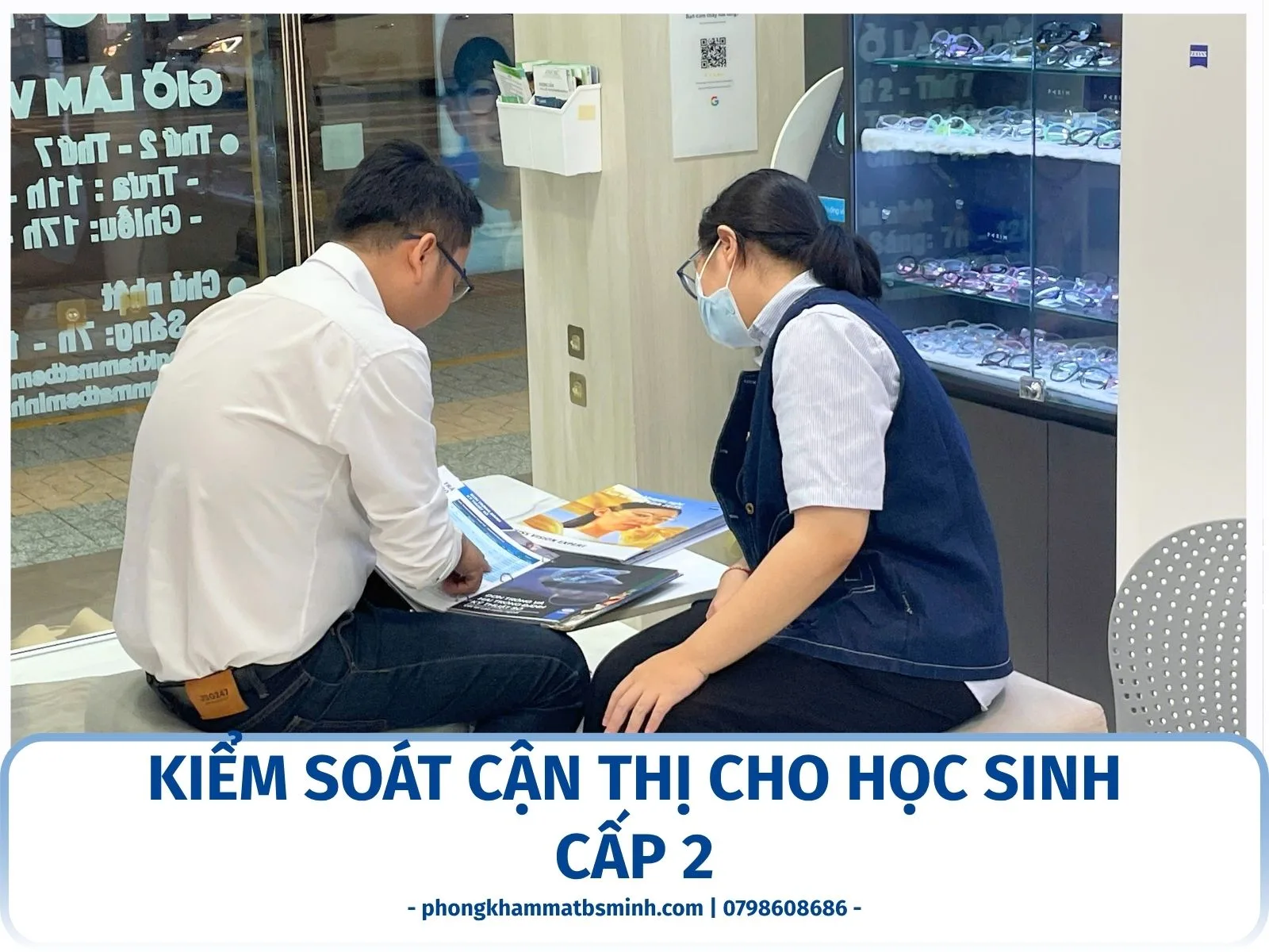 Kiểm soát cận thị cho học sinh cấp 2
