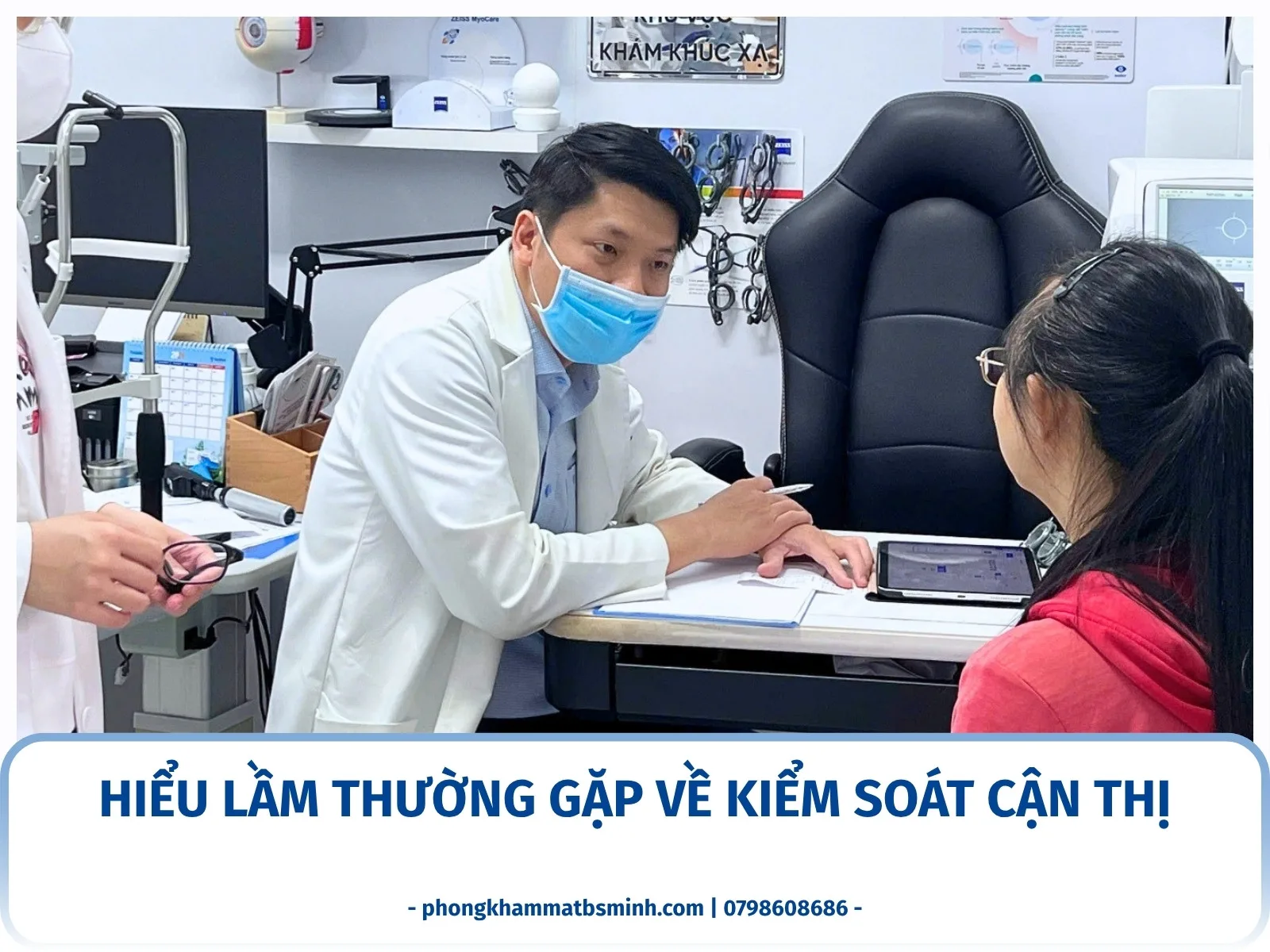 Hiểu lầm thường gặp về kiểm soát cận thị