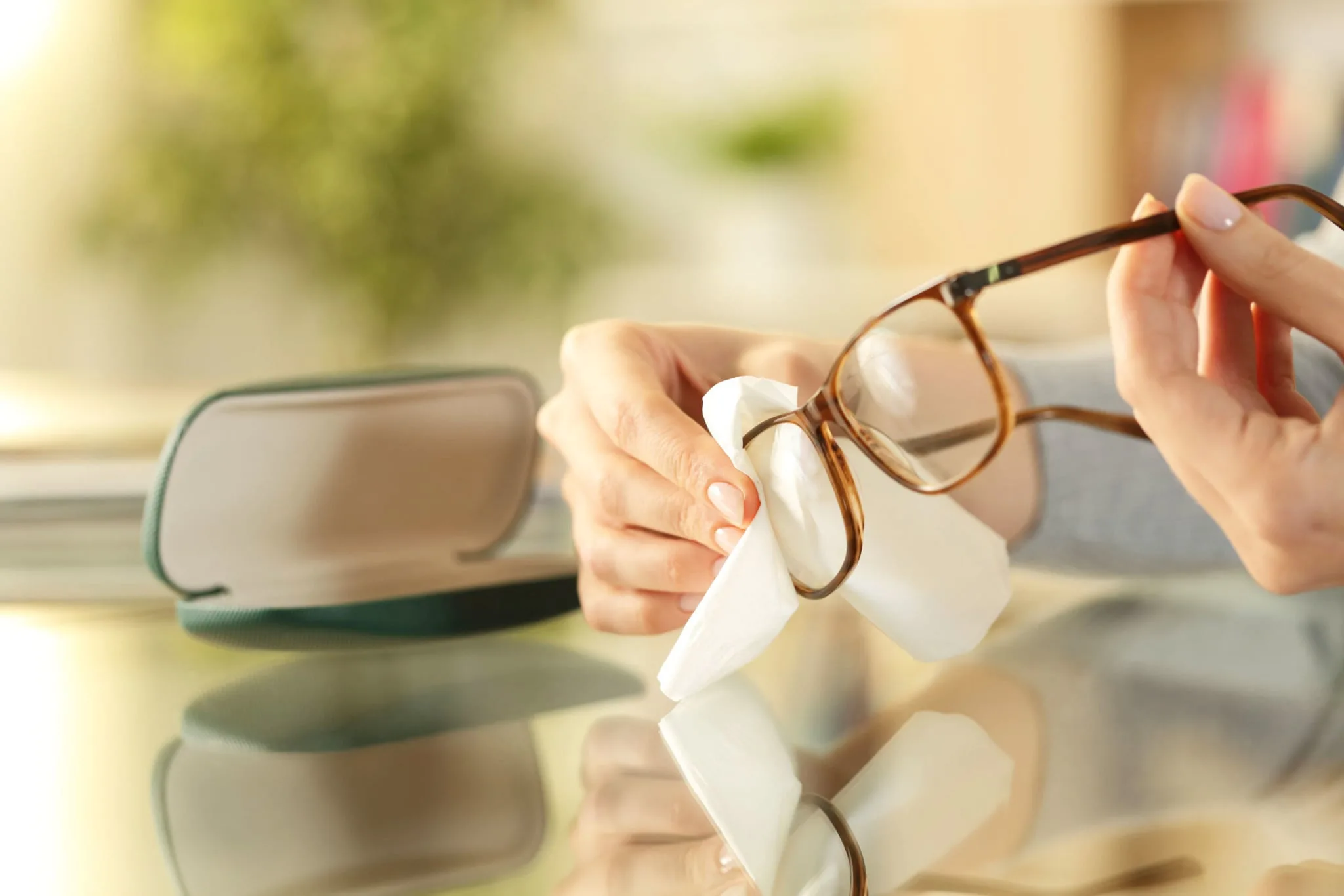 Bảo quản tròng kính đúng cách hạn chế trầy xước