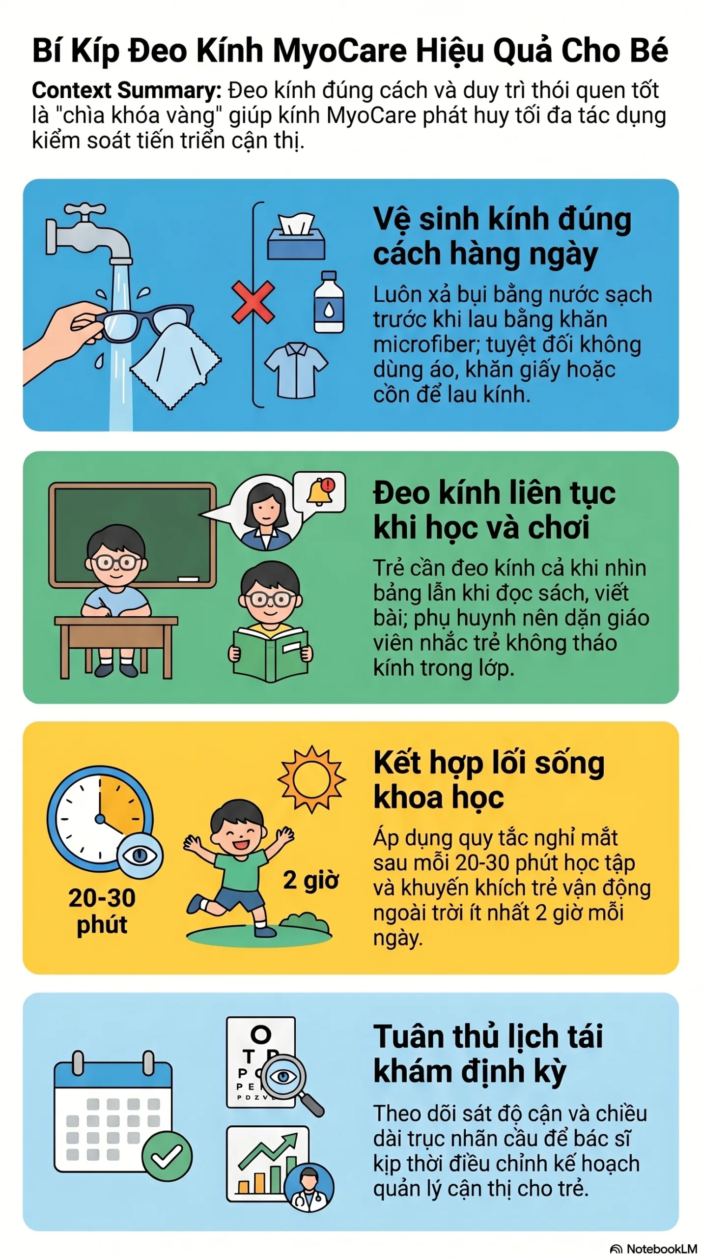 Hướng dẫn đeo MyoCare cho trẻ lần đầu