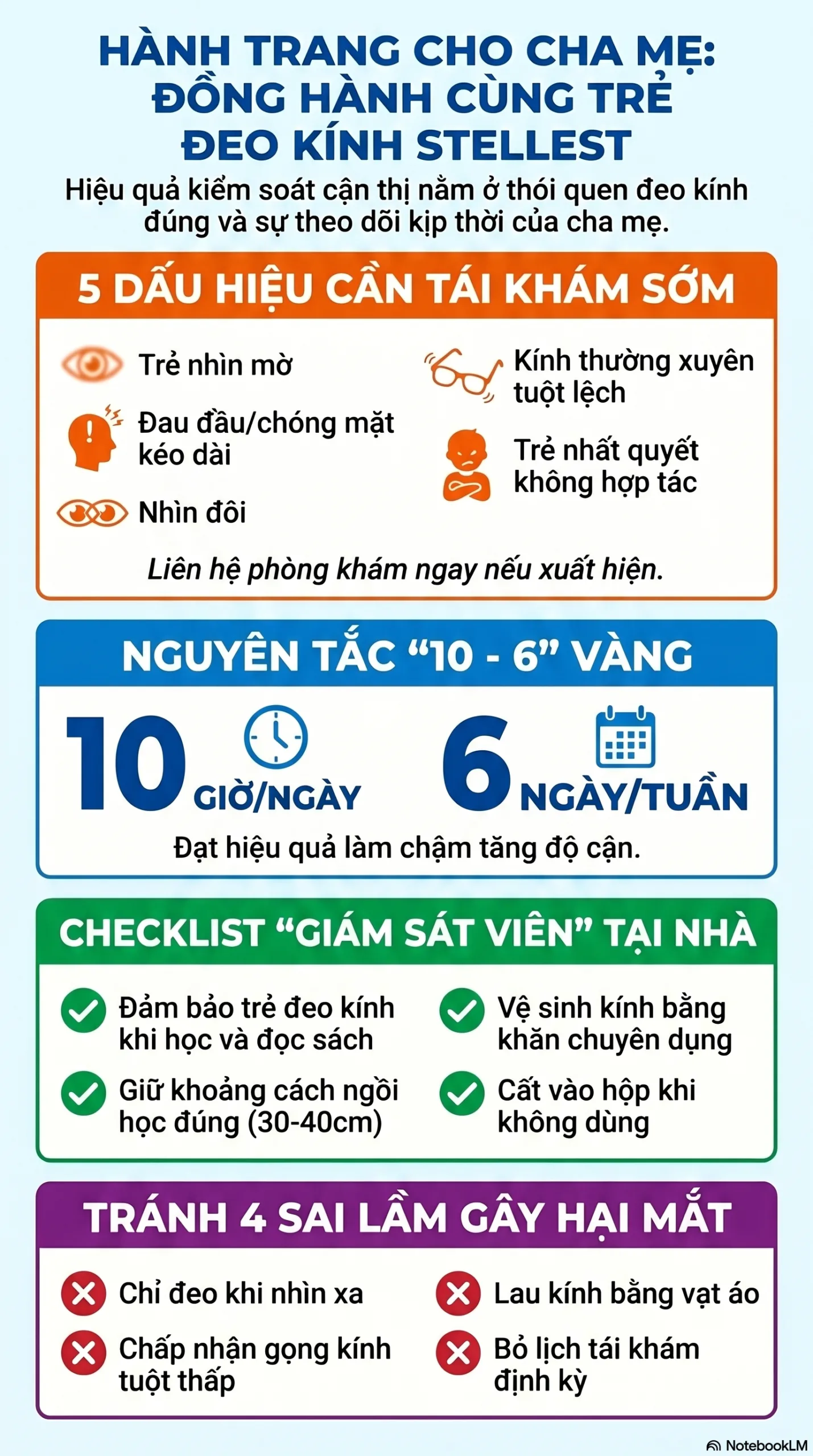 Hướng dẫn đeo kính đa tròng lần đầu