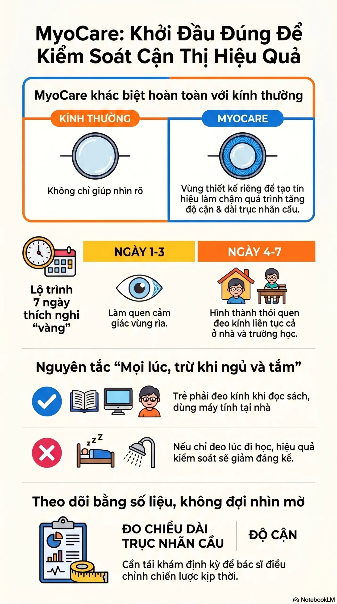 Hướng dẫn đeo MyoCare cho trẻ lần đầu