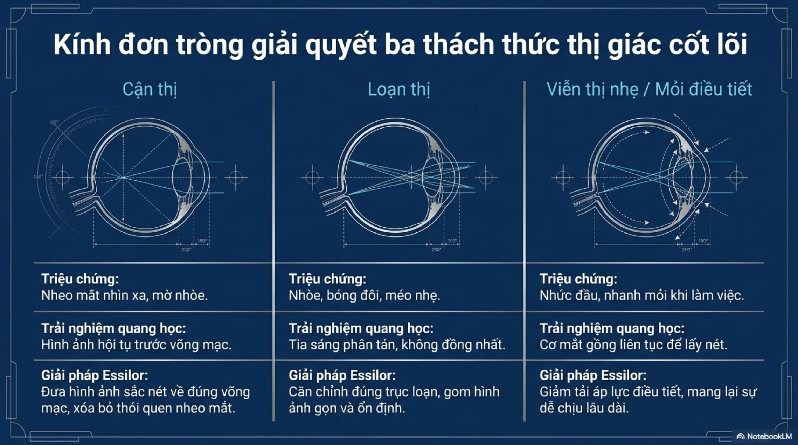 Hướng dẫn dùng kính đơn tròng đánh ZEISS nhìn xa cho người trẻ dưới 40 tuổi